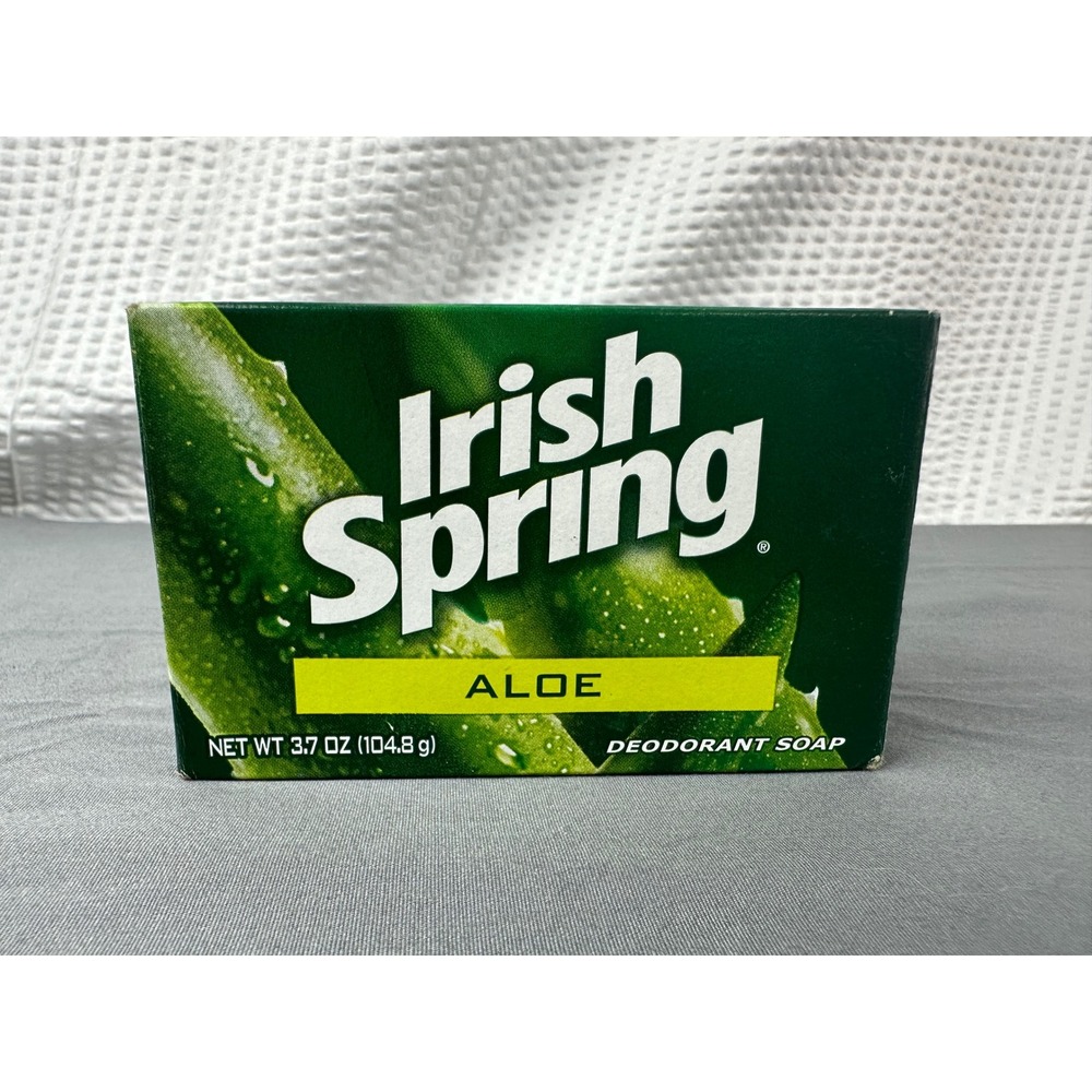 VTG Soap Irish Sprig Aloe 1 Bar Deodorant No Flaxseed